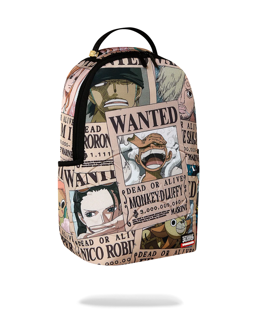 ONE PIECE WANTED SHARK POSTERS BACKPACK