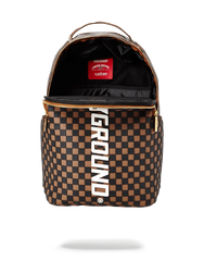 3D MOLDED RUBBER CHECKERED LOGO