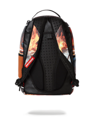 SPALDING X SPRAYGROUND FIRE MONEY BACKPACK