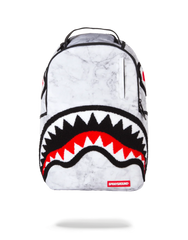 WHITE MARBLE BACKPACK