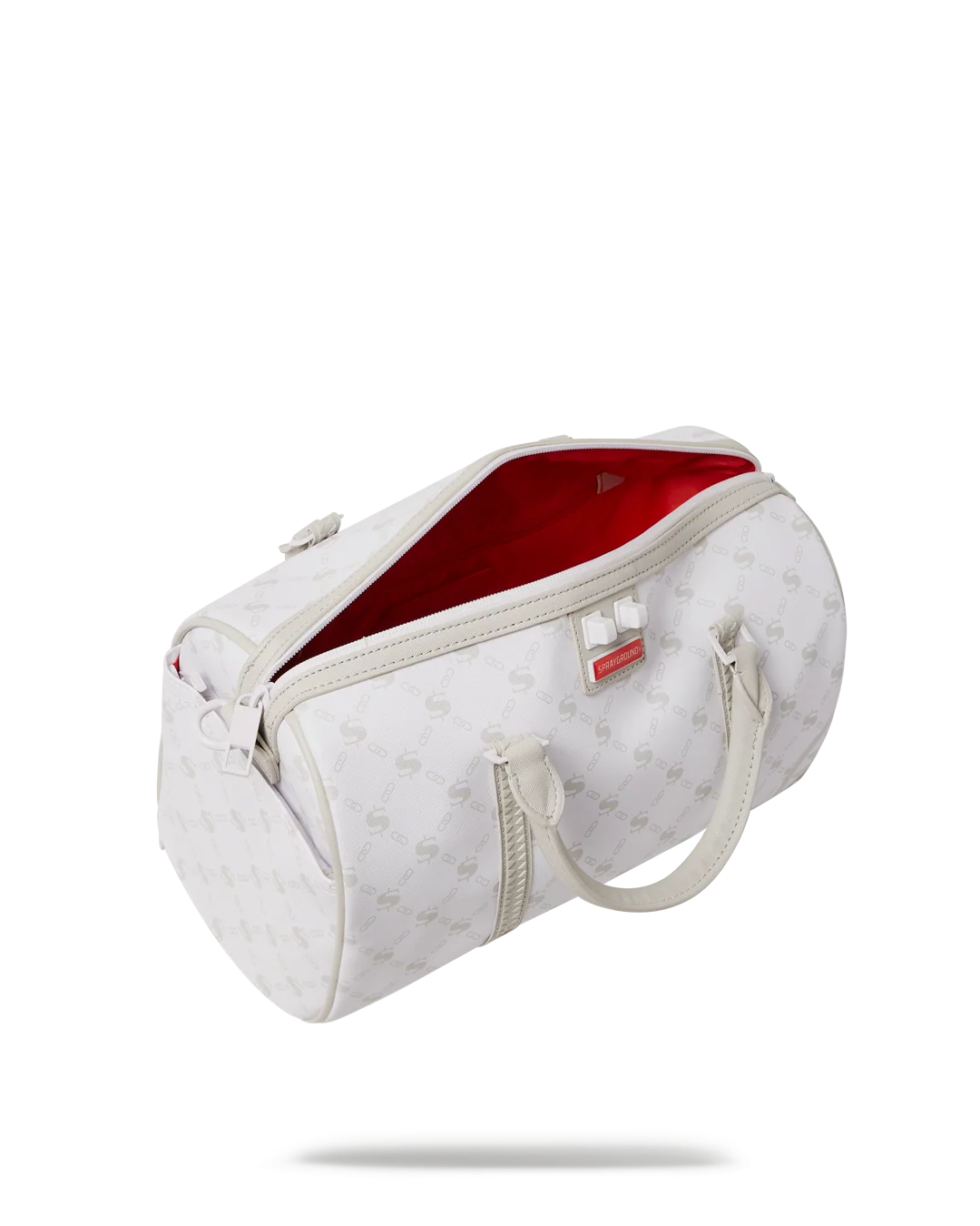 MONEY PATTERN POWDER MINI DUFFLE