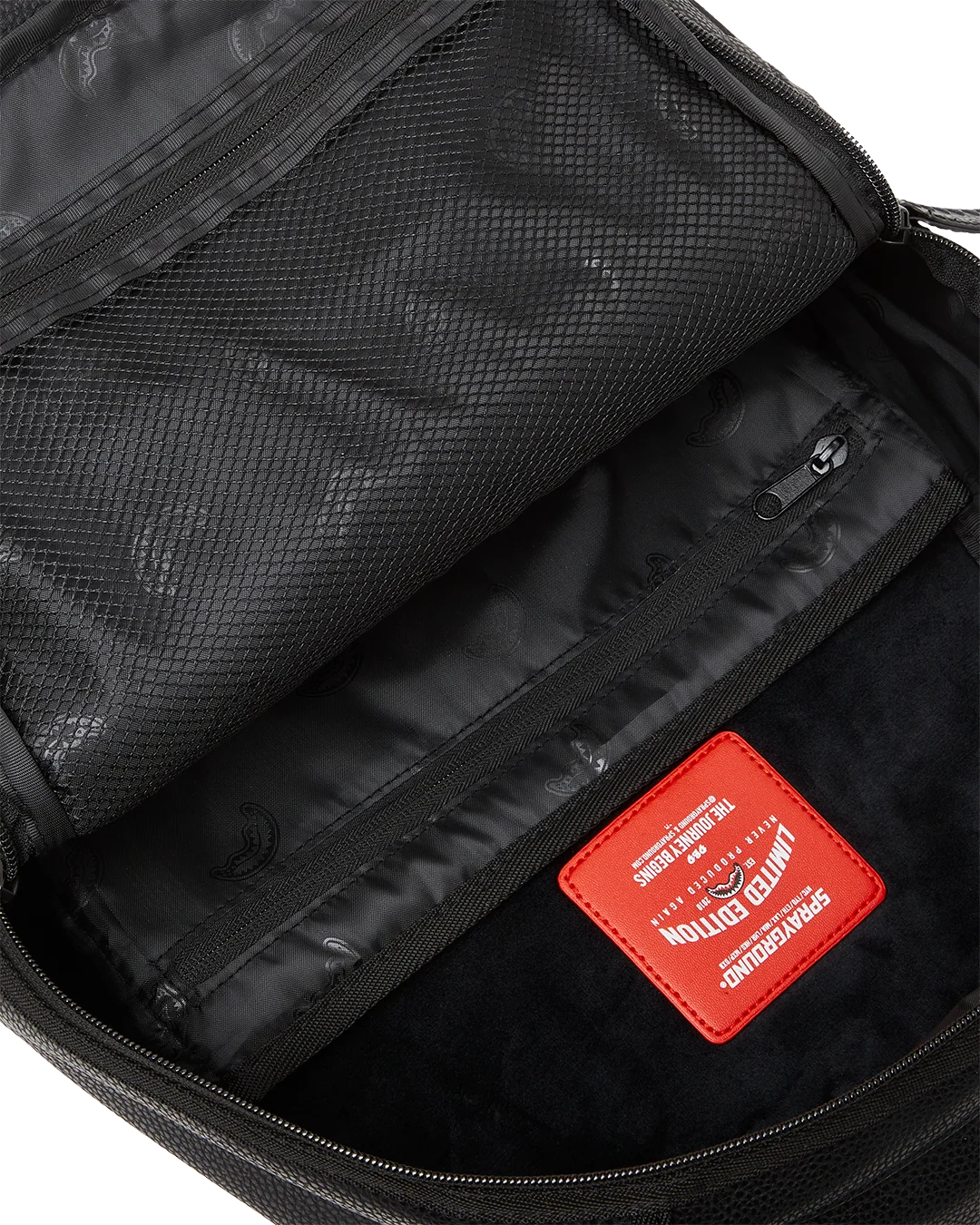 EMBOSSED SHARK TRAVELER BACKPACK (DLXV)