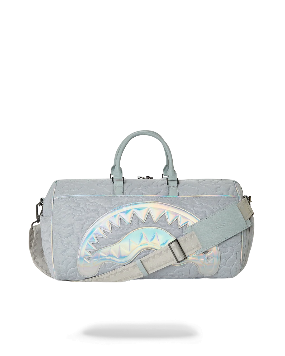 MIRASHAKU IRIDESCENT QUILT DUFFLE