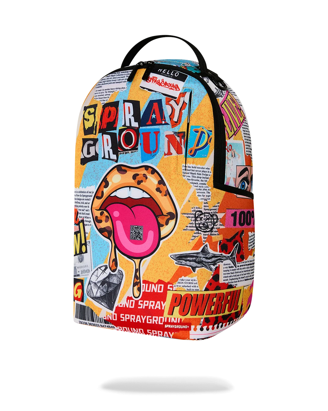 COLLAGE OF FUN BACKPACK