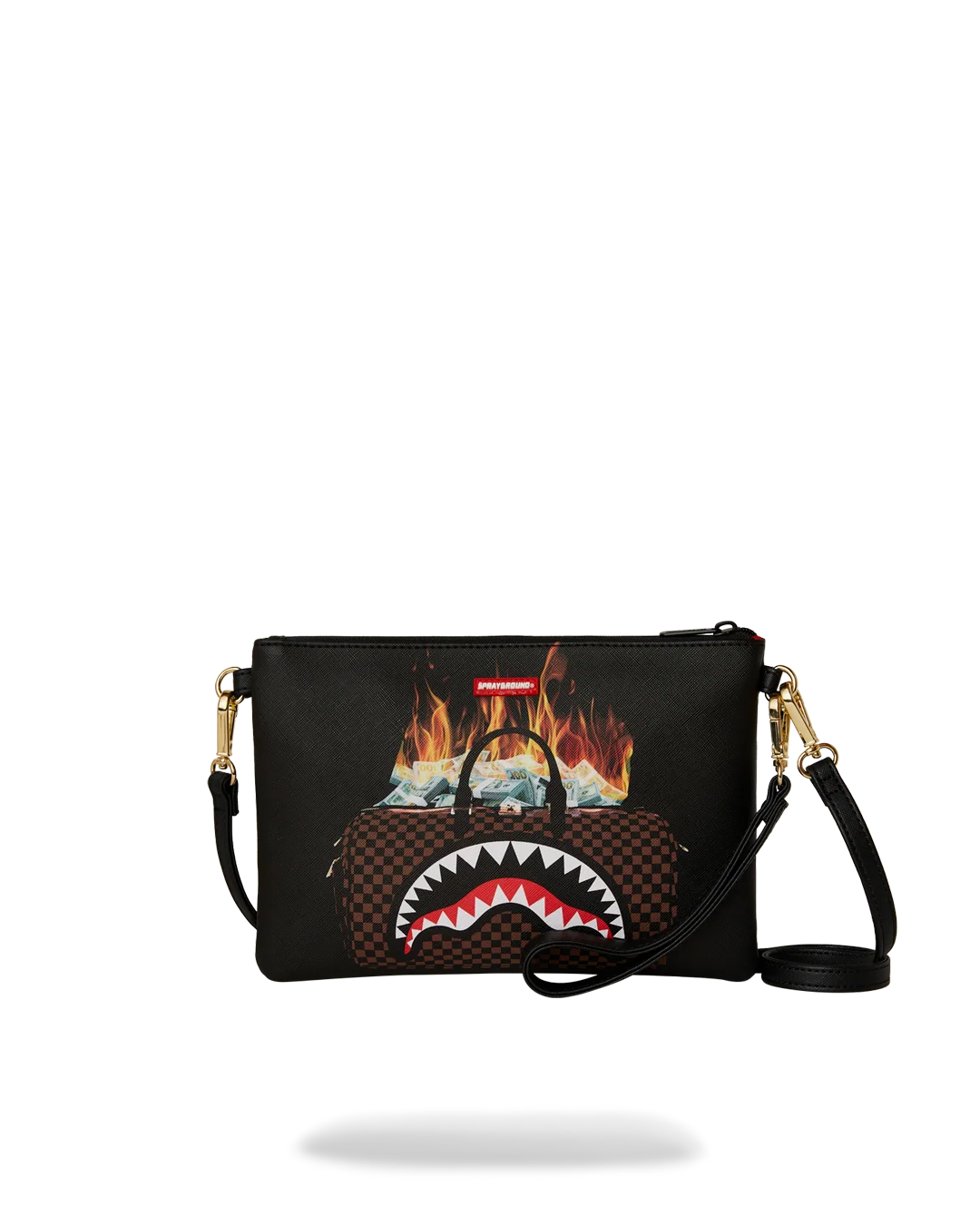 MONEY BAG DOUBLE TAKE CROSSOVER CLUTCH