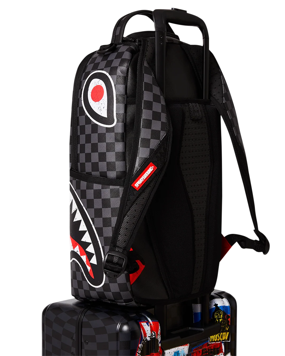 GLOBAL MOGUL UNLIMITED MILES SHARKNAUTICS HARDSHELL CARRY-ON LUGGAGE