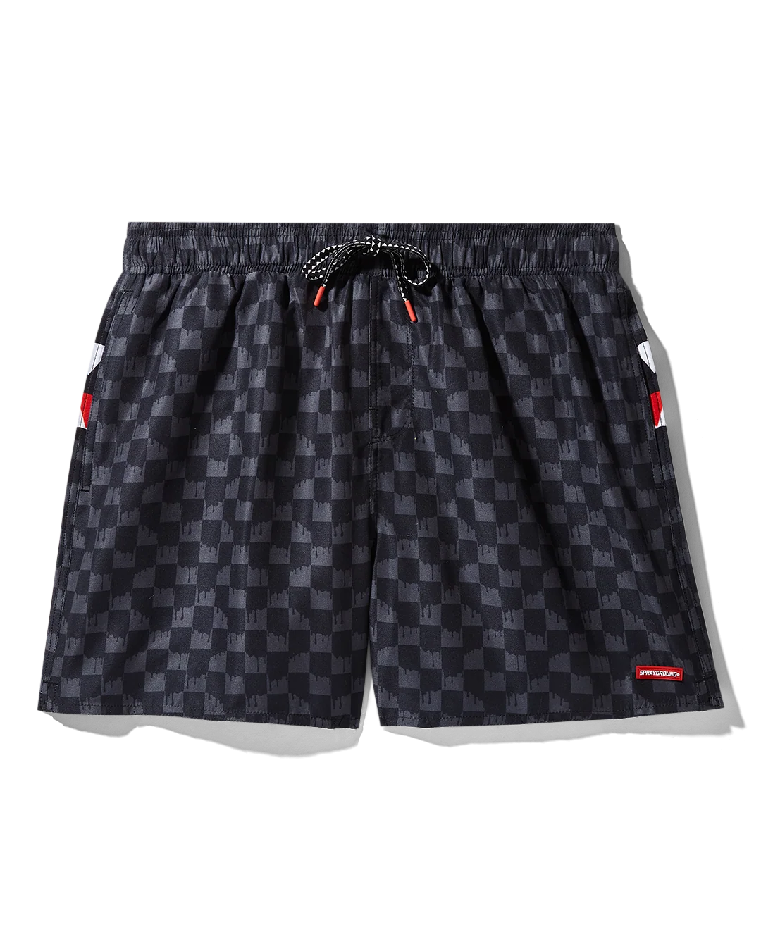 DRIP CHECK SWIM SHORTS