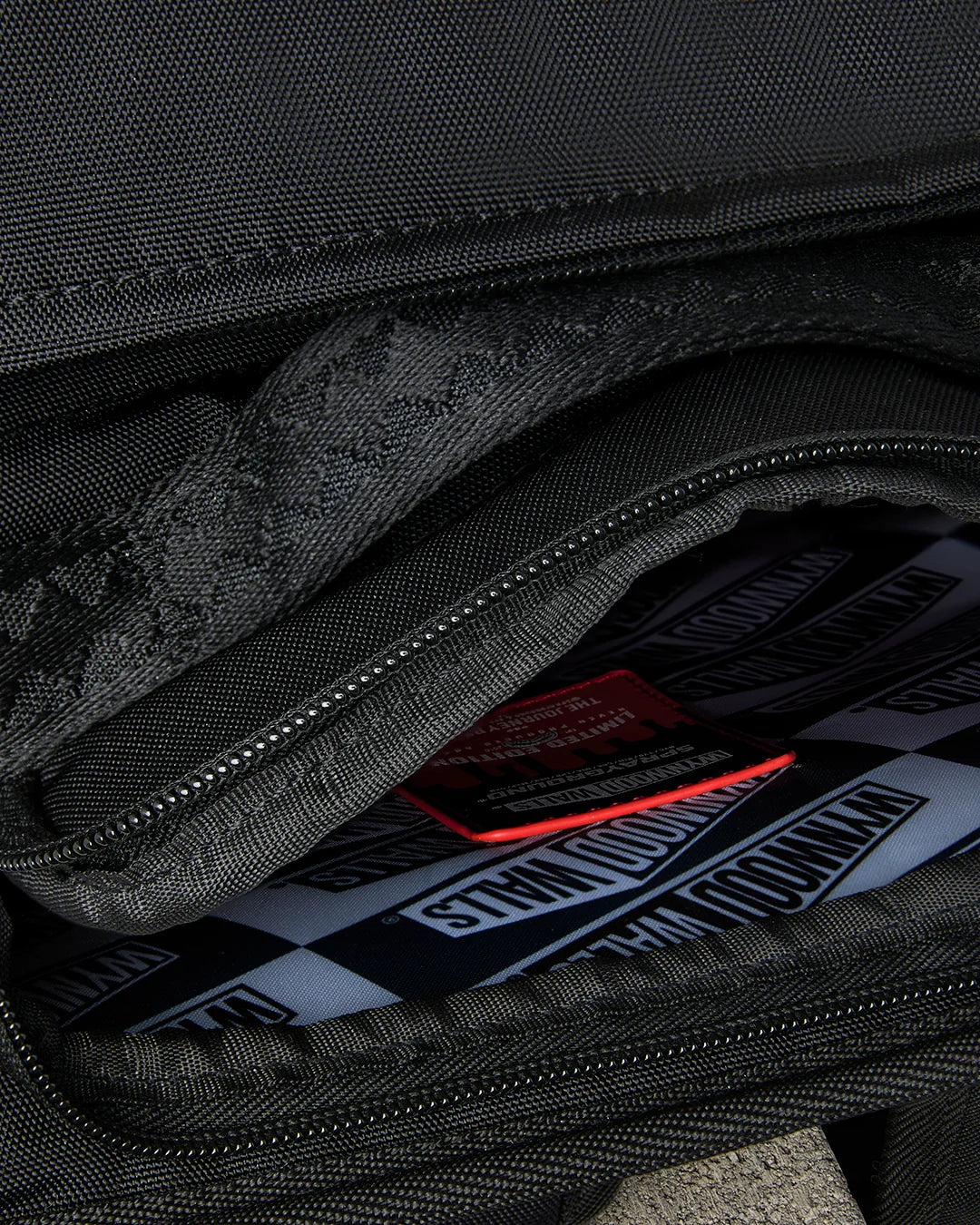 WYNWOOD WALLS COLLAB GRAFFITI UTILITY BACKPACK (8 CAN HOLDER)
