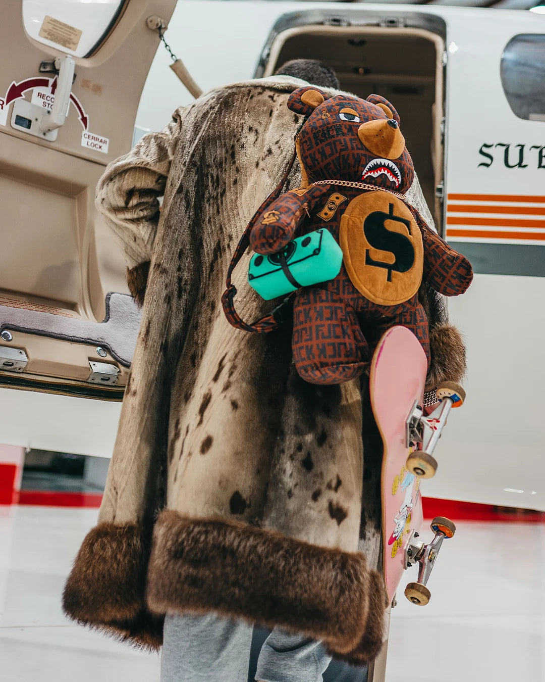 OFFENDED MONEYBEAR TEDDYBEAR BACKPACK
