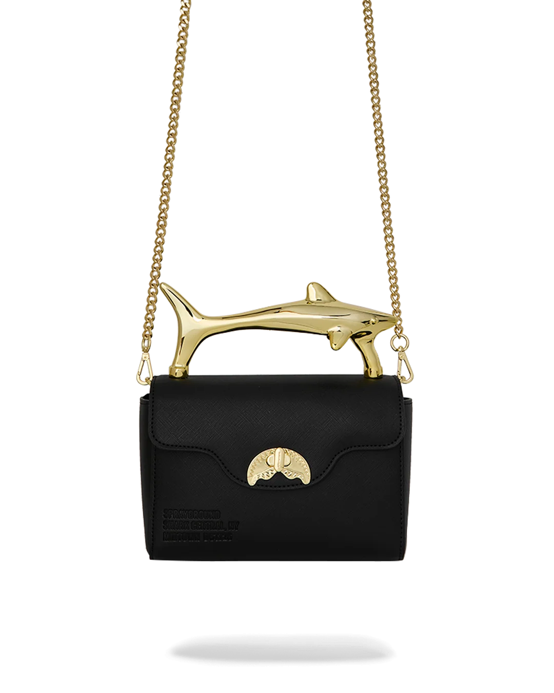 THE GOLDEN FANG SHARK HANDBAG