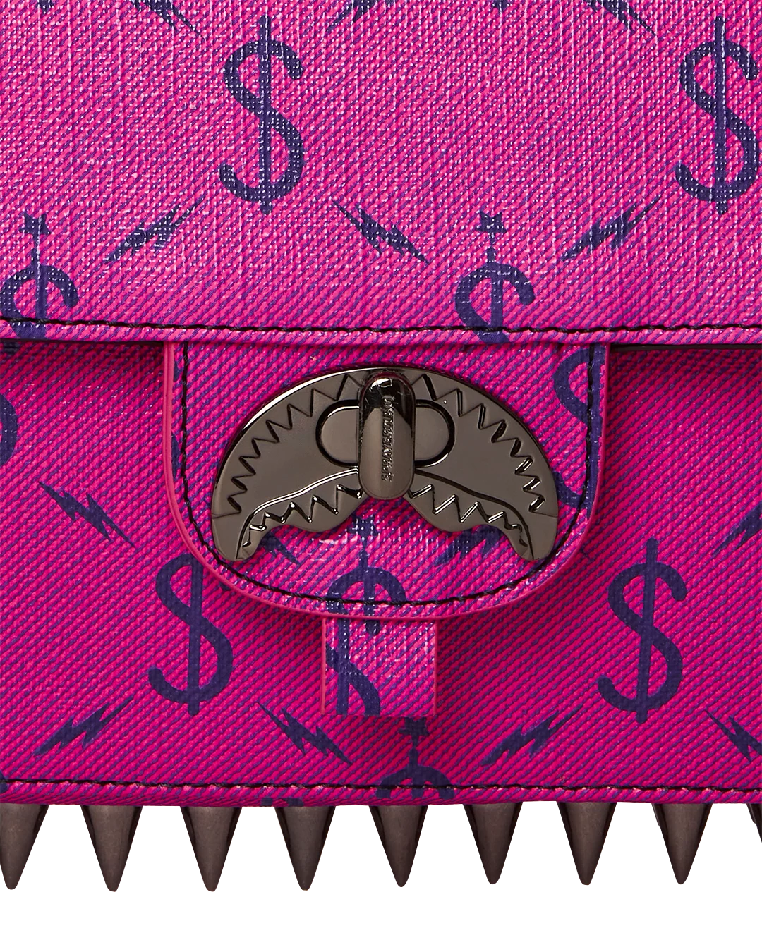 $NAPDRAGON GOLD CHAIN SHARK HANDBAG