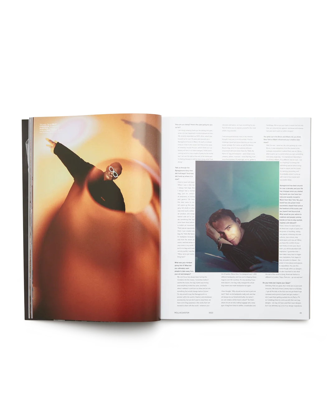 ROLLACOASTER MAGAZINE DBD INTERVIEW COVER LIMITED EDITION UK PRINT
