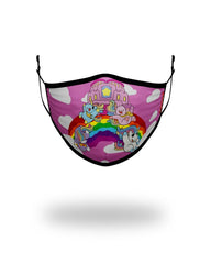 KIDS FORM FITTING MASK: RAINBOW BOUNCE