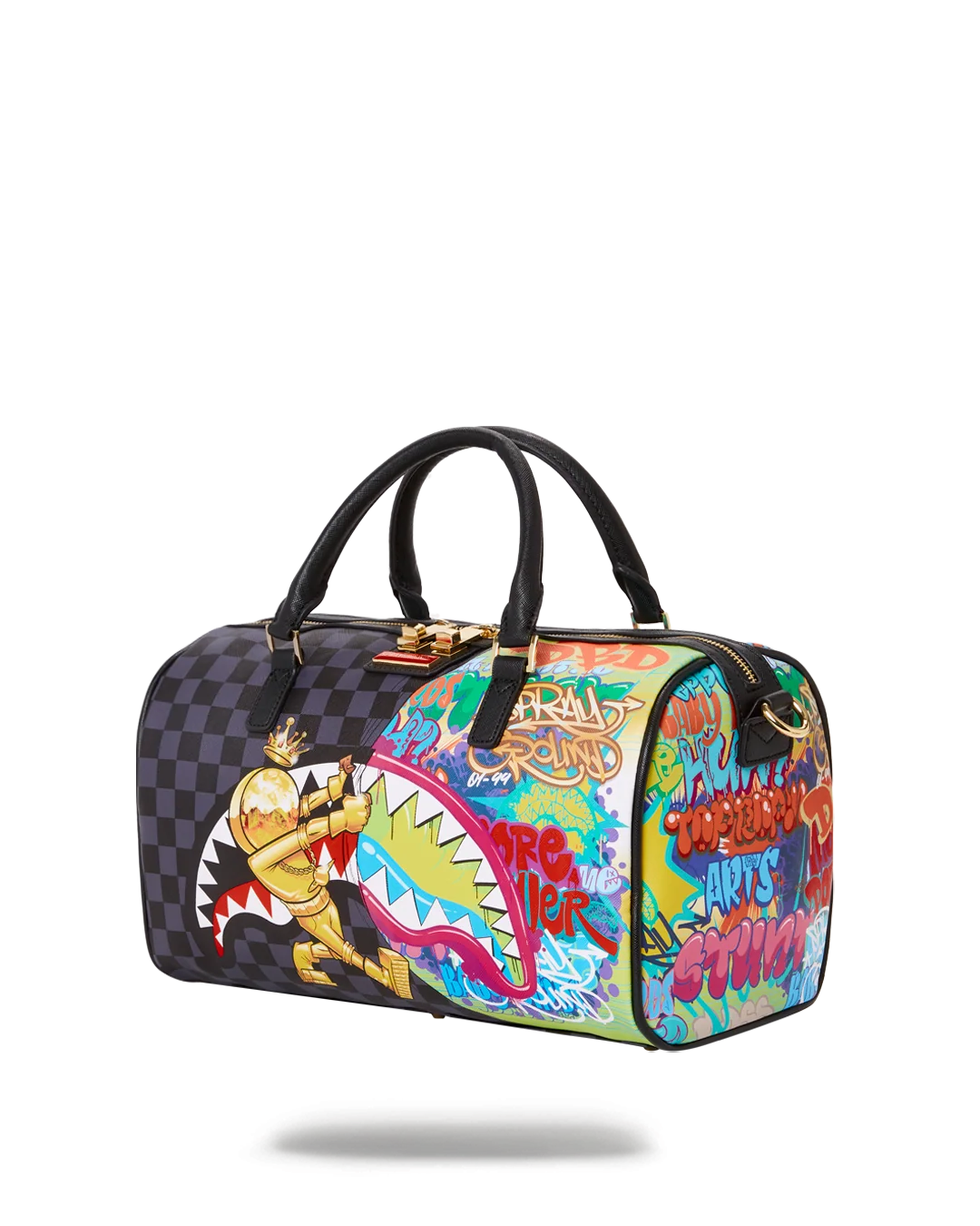 ASTROMANE SHARKS IN SPACE MINI DUFFLE