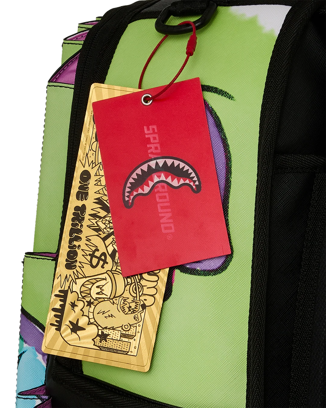 OPTICAL ILLUSION 2 WAY DESIGN BACKPACK