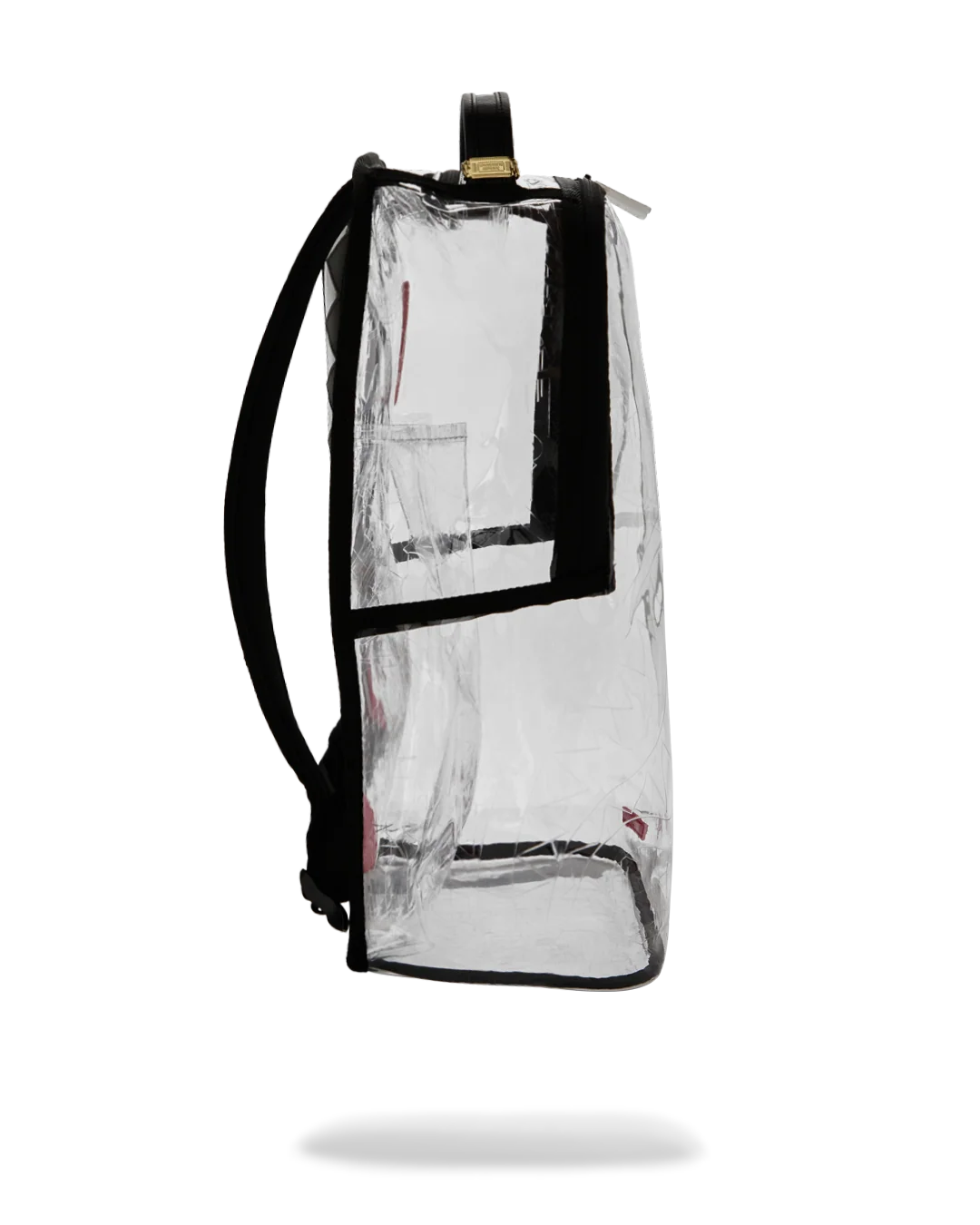 FULLY CLEAR EMBOSSED BOSS BACKPACK