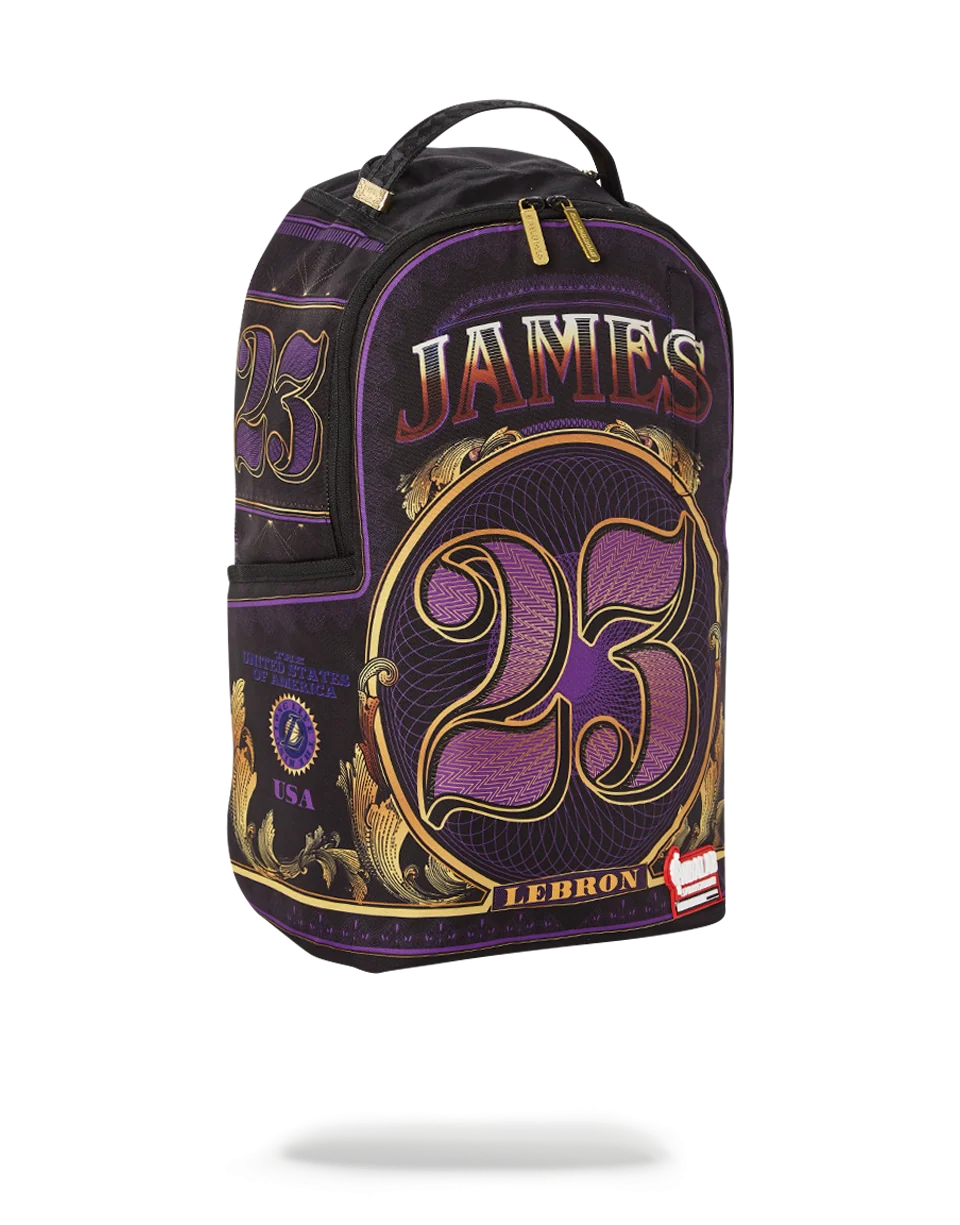 NBA LEBRON MONEY BACKPACK