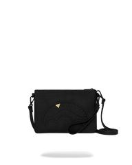 THE GOLDEN FANG SHARK CROSSOVER CLUTCH