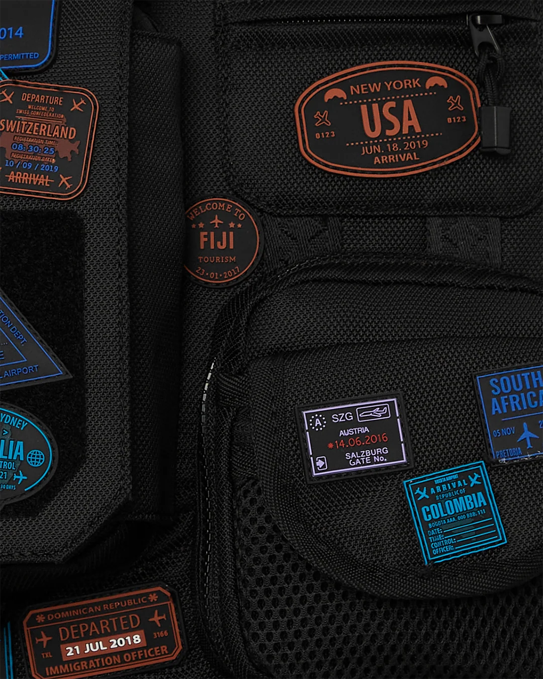 JAMES FIRST CLASS I GOT THESE STAMPS BACKPACK