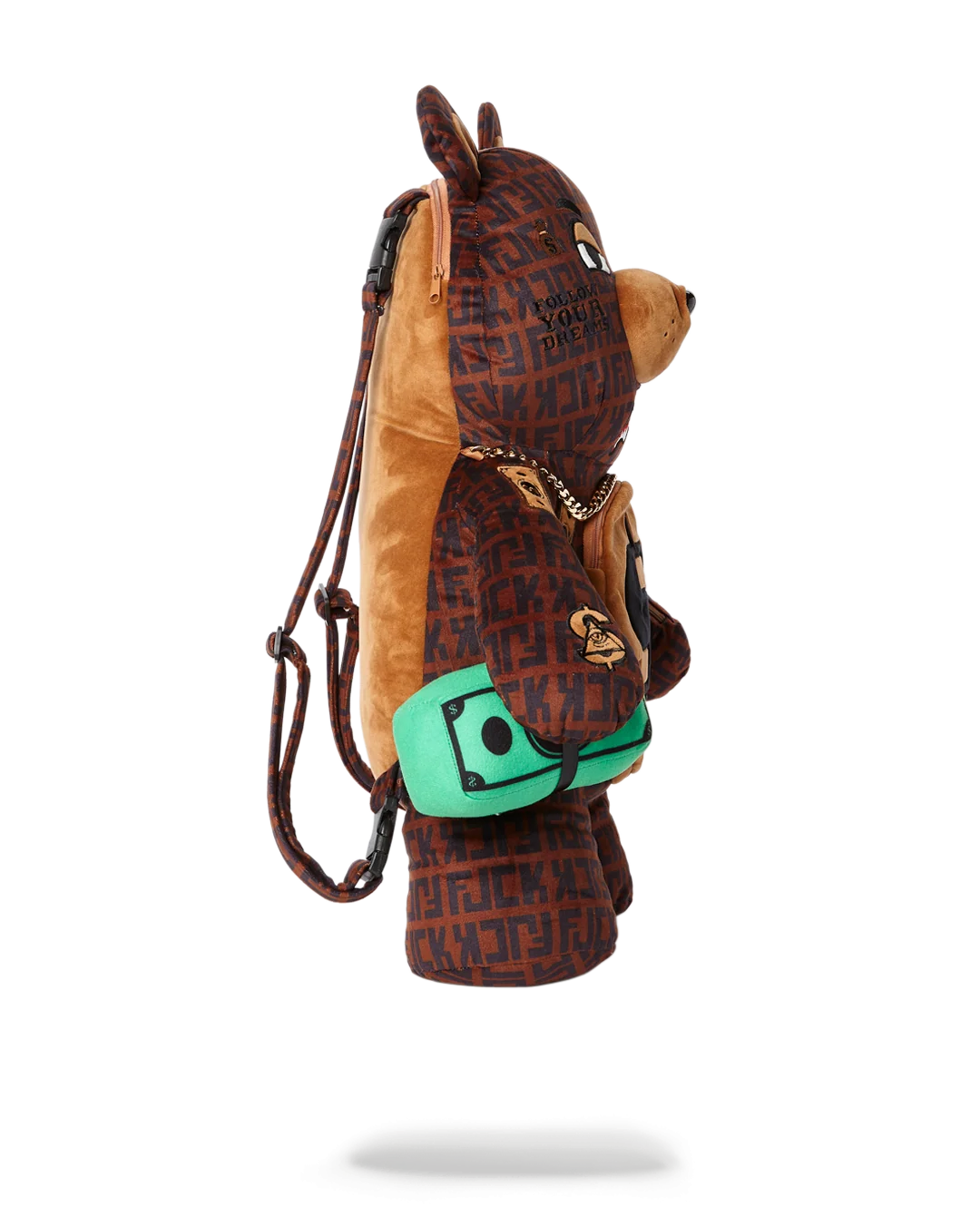 OFFENDED MONEYBEAR TEDDYBEAR BACKPACK