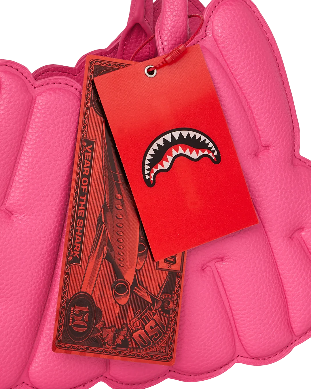 PINK POP SHARK BUBBLE HANDBAG