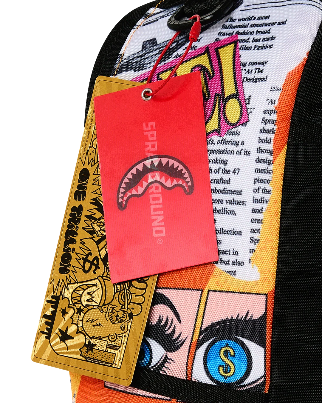 COLLAGE OF FUN BACKPACK