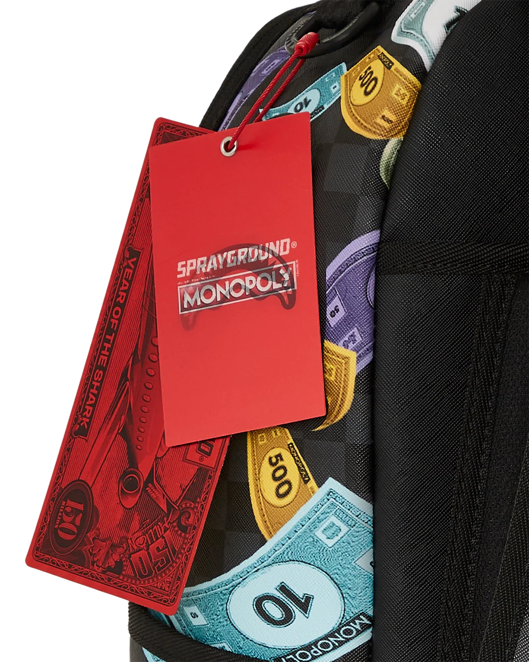 MONOPOLY SHARK RICH BACKPACK