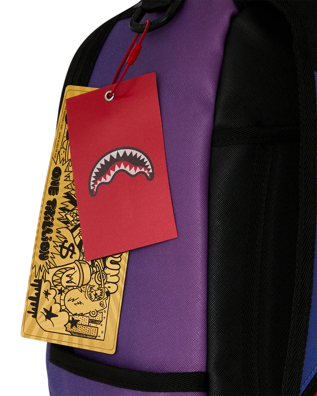SHARK CENTRAL ALL STAR (BLUE IRIDESCENT) BACKPACK