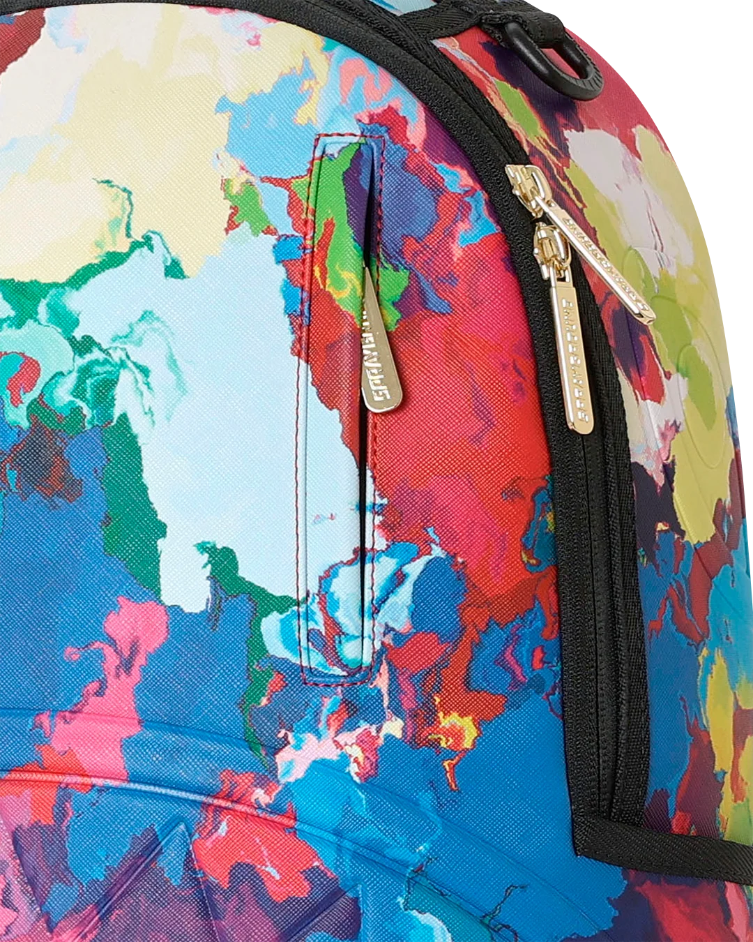 COLLABORATION HIDEKI SAIJO ABSTRACT FLOW BACKPACK