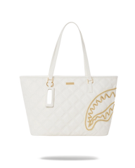 RIVIERA LE BLANC GOLD CHAIN SHARK TOTE