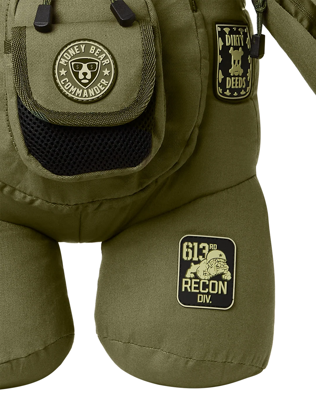 SPECIAL OPS FULL THROTTLE MONEYBEAR TEDDYBEAR BACKPACK