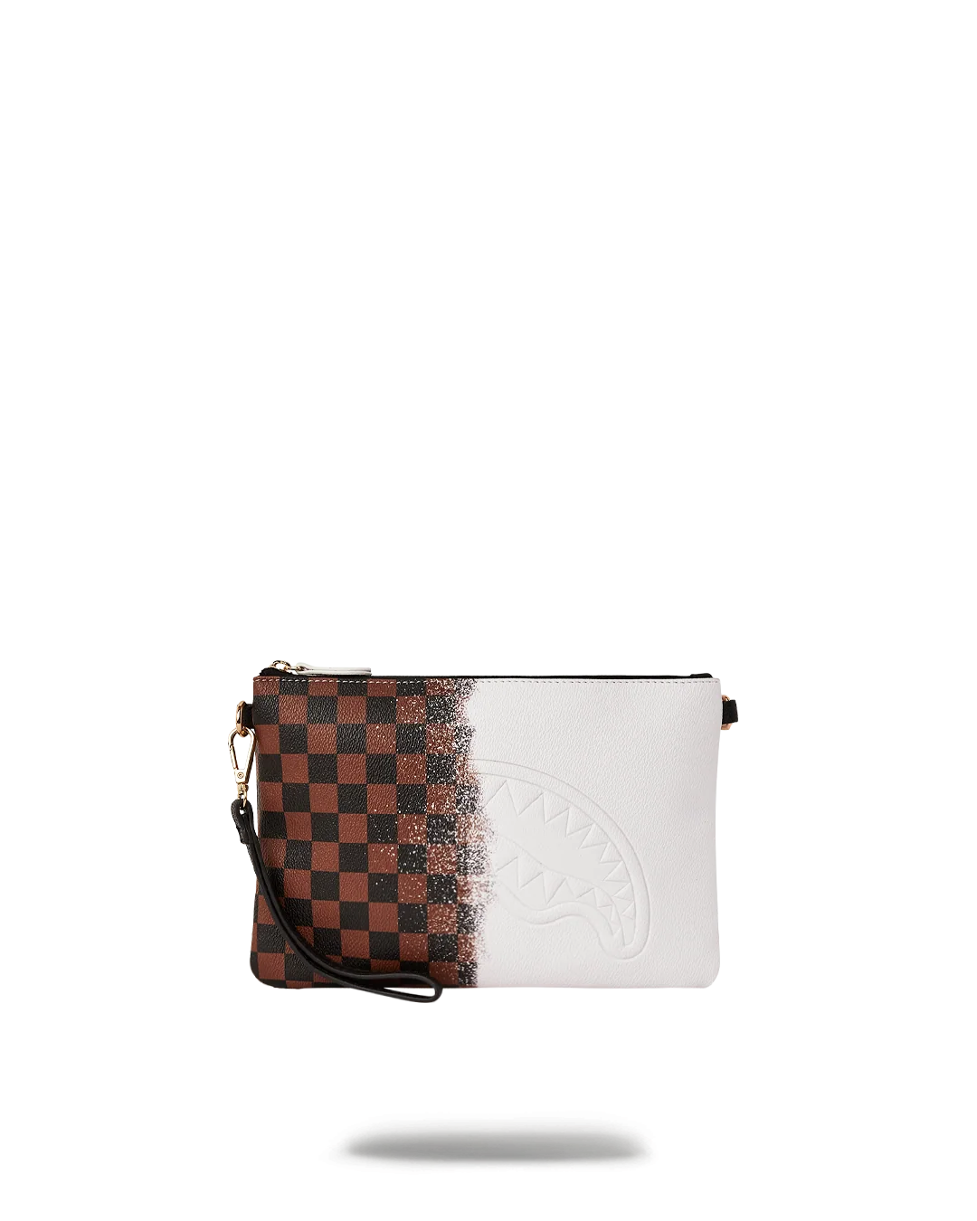 SPRAYSHARKS WORLDWIDE CROSSOVER CLUTCH W/ SHOULDER STRAP
