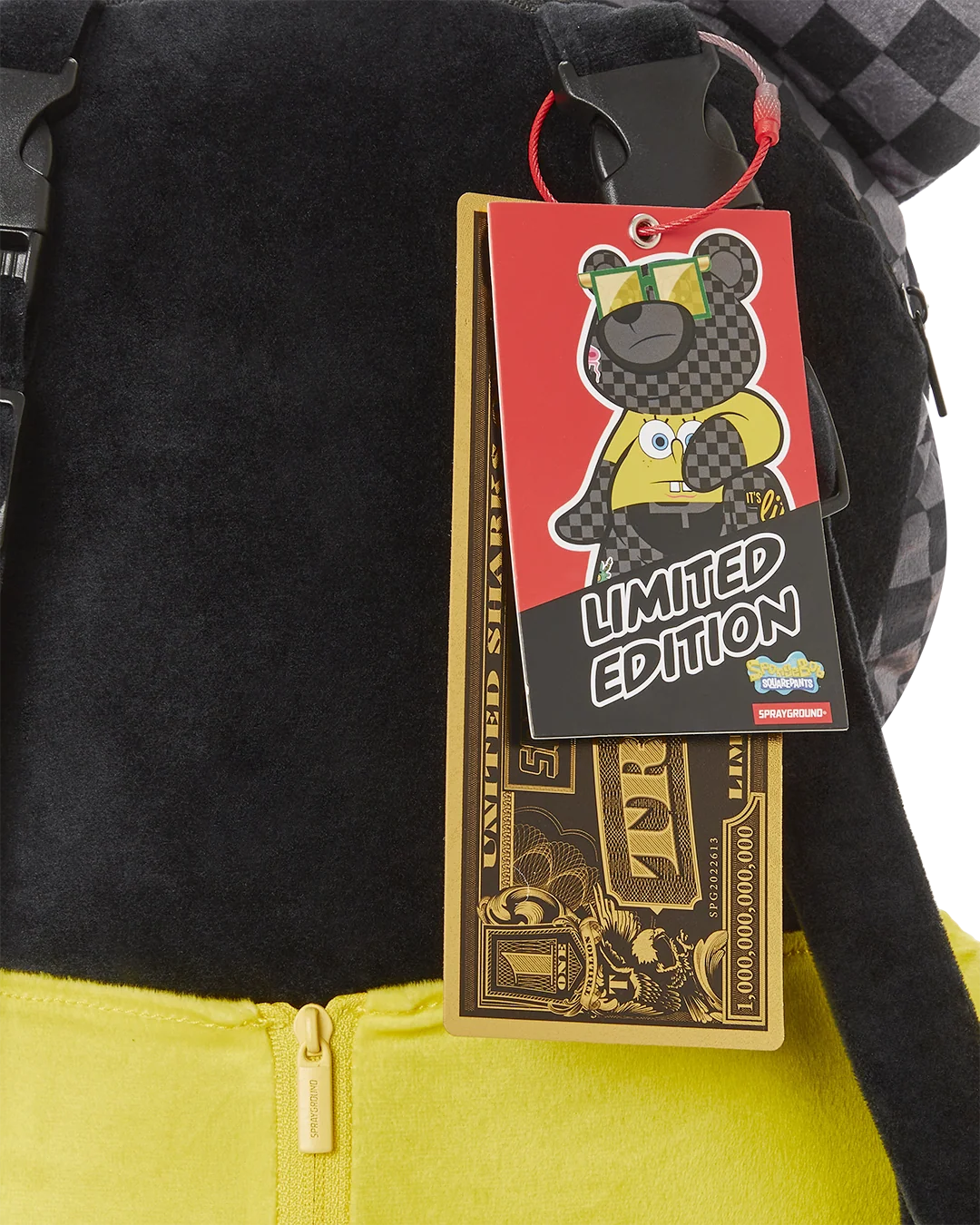 SPONGEBOB MONEYBEAR TEDDYBEAR BACKPACK