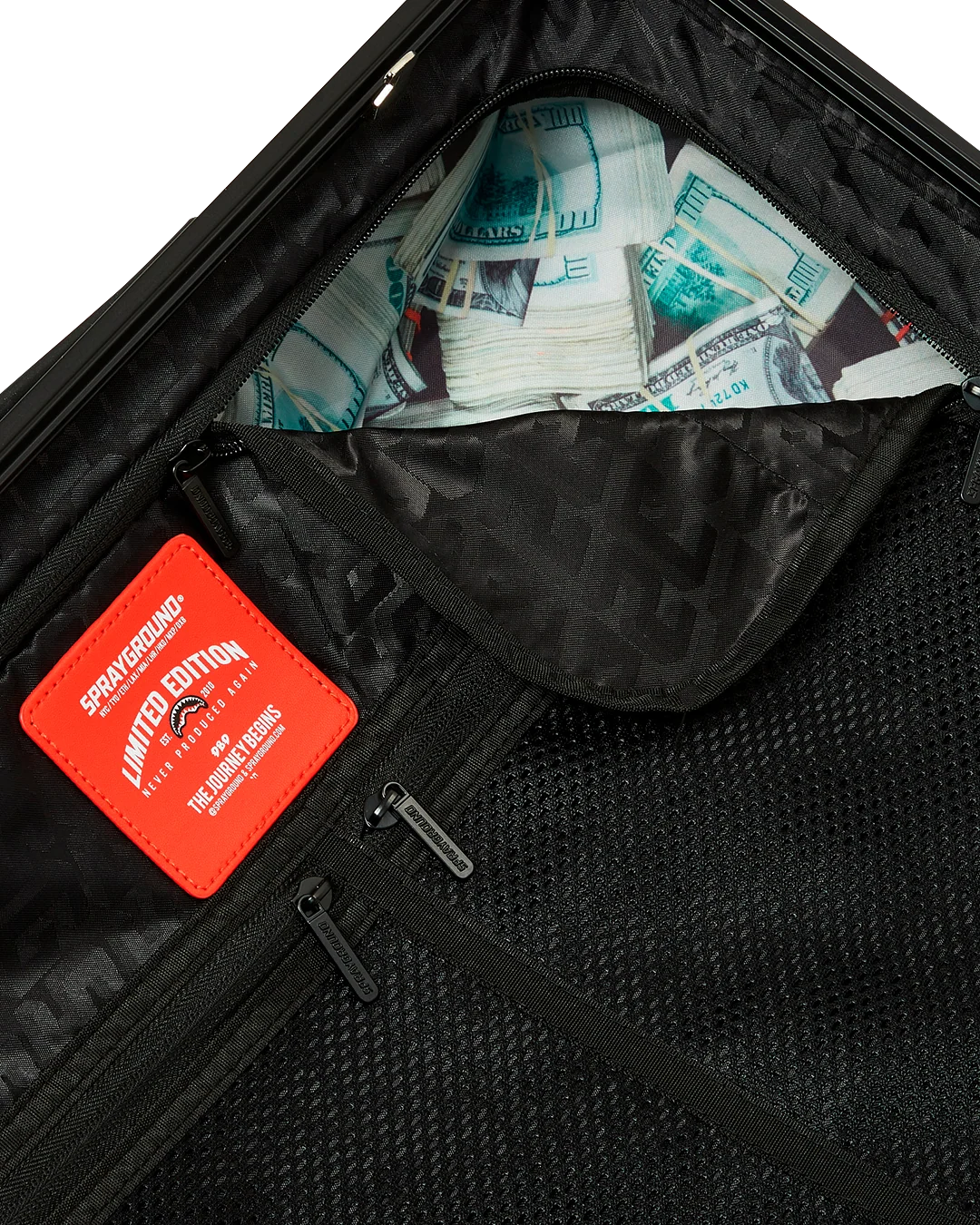SHARKS IN PARIS GRIN & GRIND CARRY-ON LUGGAGE