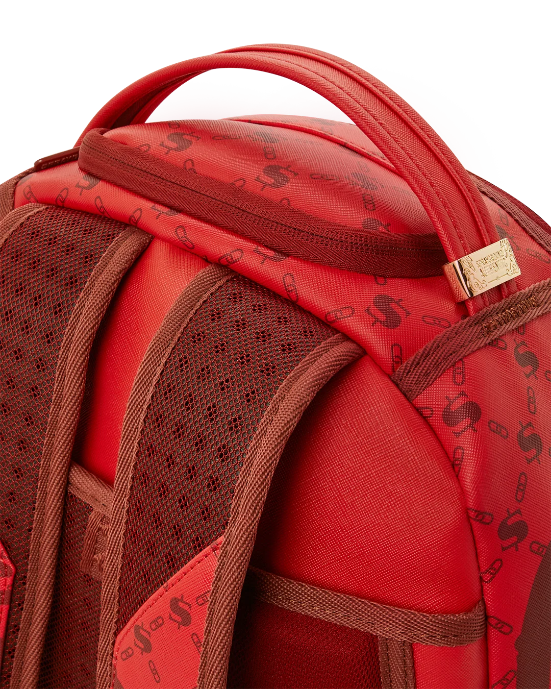 MONEY PATTERN BRICK BACKPACK (DLXV)