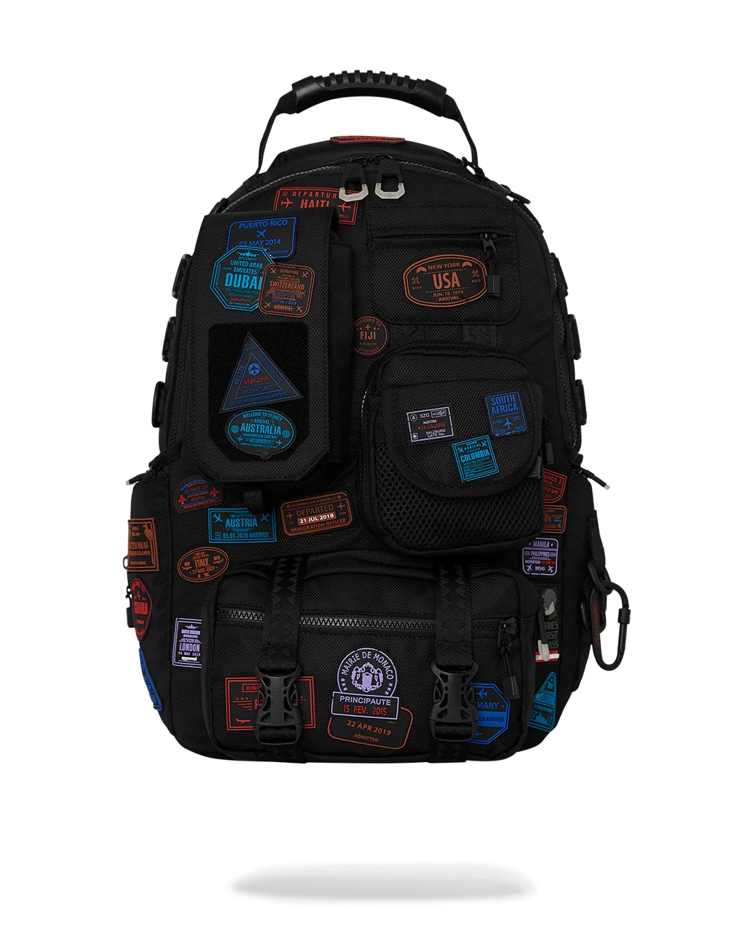 JAMES FIRST CLASS I GOT THESE STAMPS BACKPACK