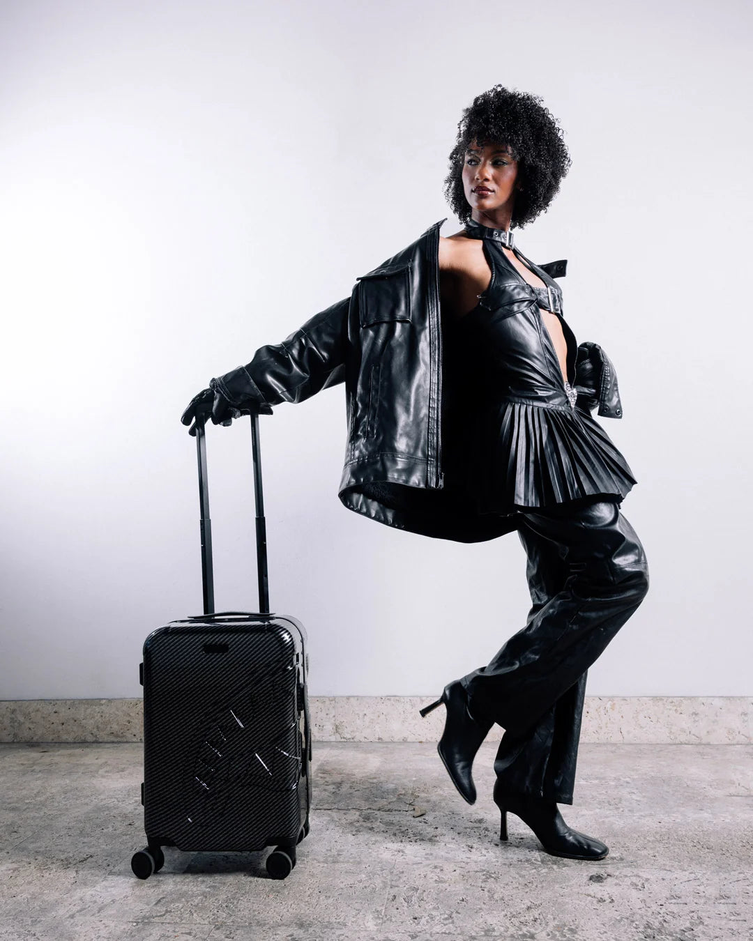 NIGHTFALL SHARKITECTURE CARRY-ON LUGGAGE