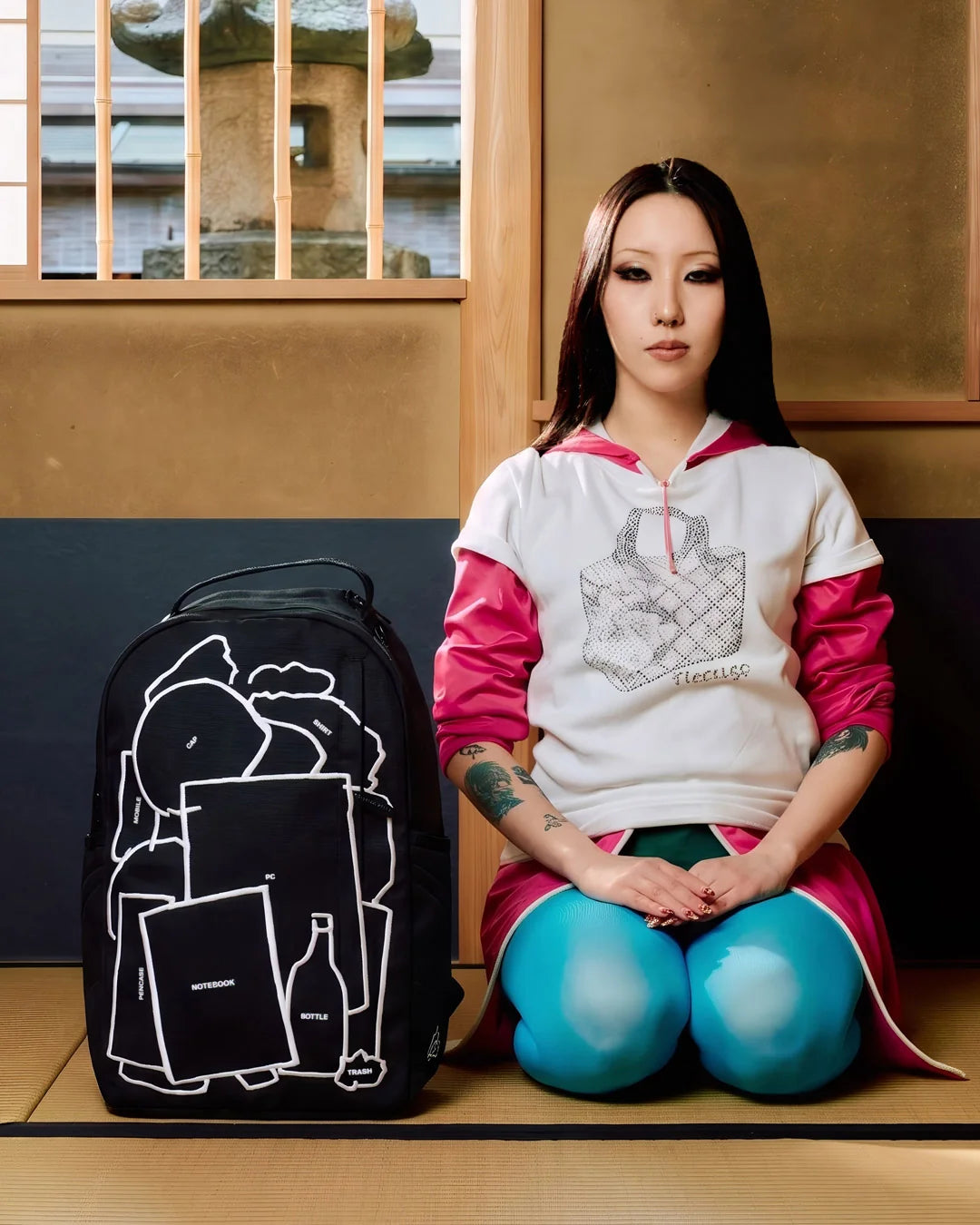 COLLABORATION ENMUI INWARDS NIGHT BACKPACK