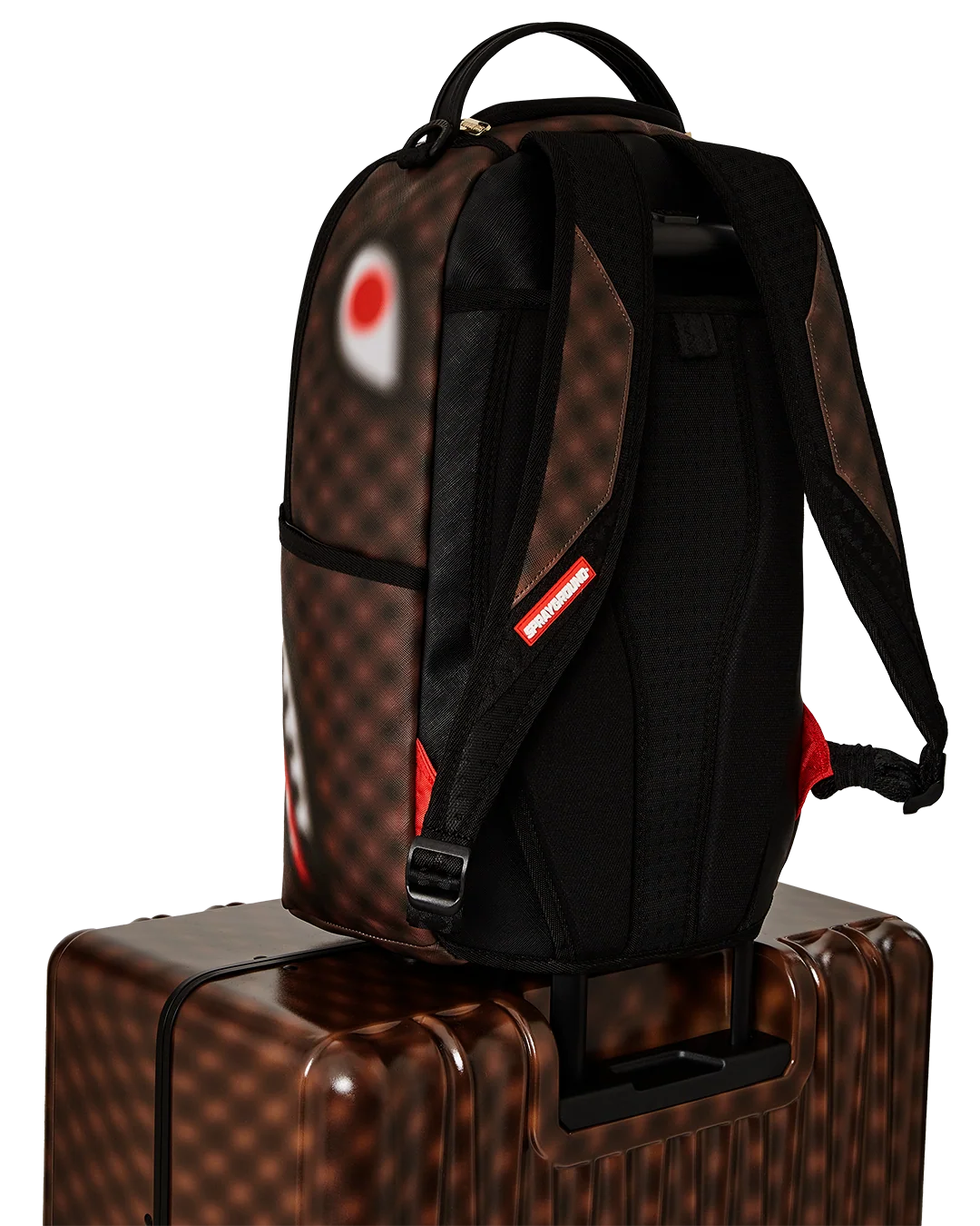SHARKS IN PARIS BLUR EFFECT FULL SIZE LUGGAGE