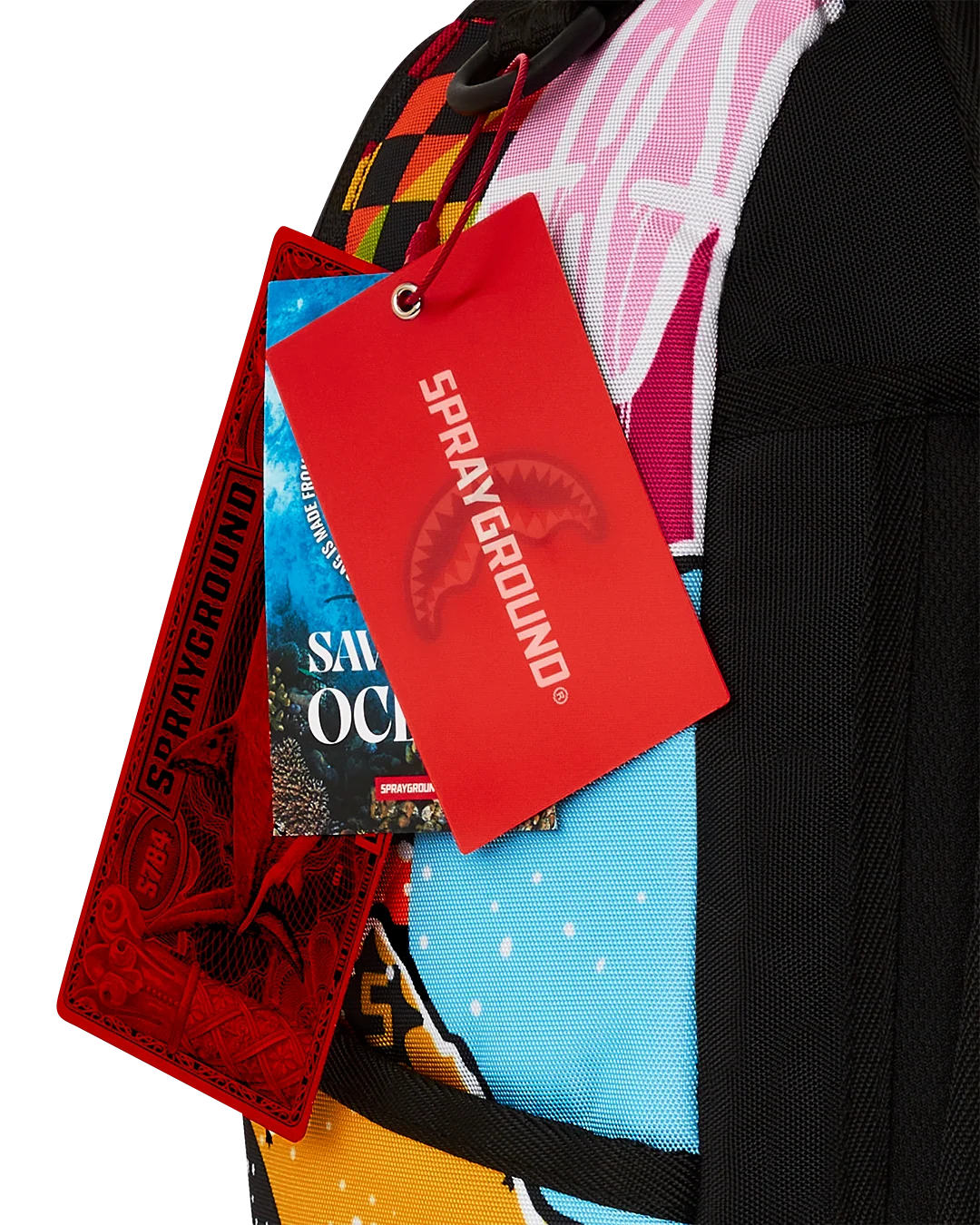COLLAGE OF RANDOM DLXSR BACKPACK