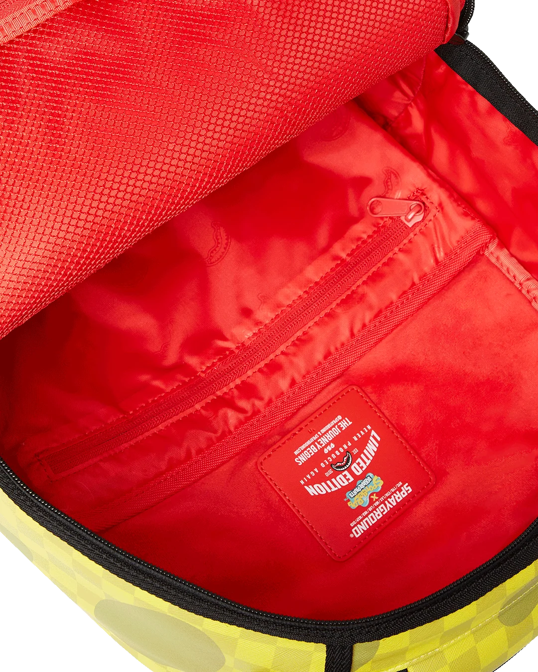 SPONGEBOB SQUARE CHECK FLEX DLXSV BACKPACK