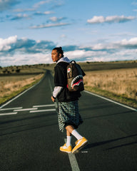 SHARKS IN PARIS BLUR EFFECT BACKPACK