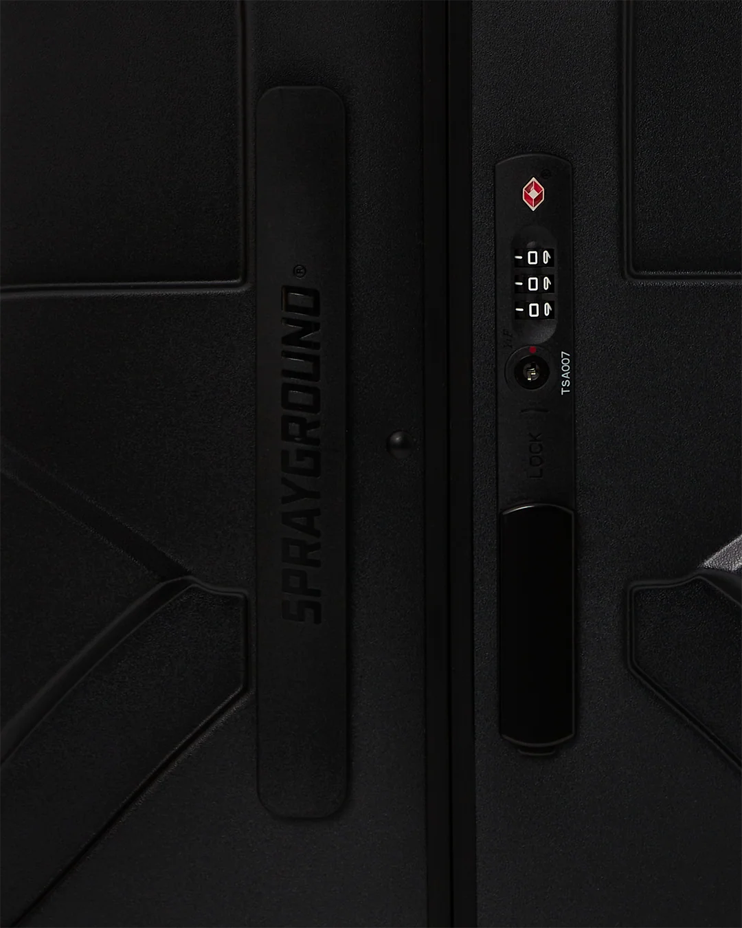 REALITY CHECK SHARKITECTURE FULL-SIZE JETBLACK LUGGAGE (GUNMETAL HARDWARE)