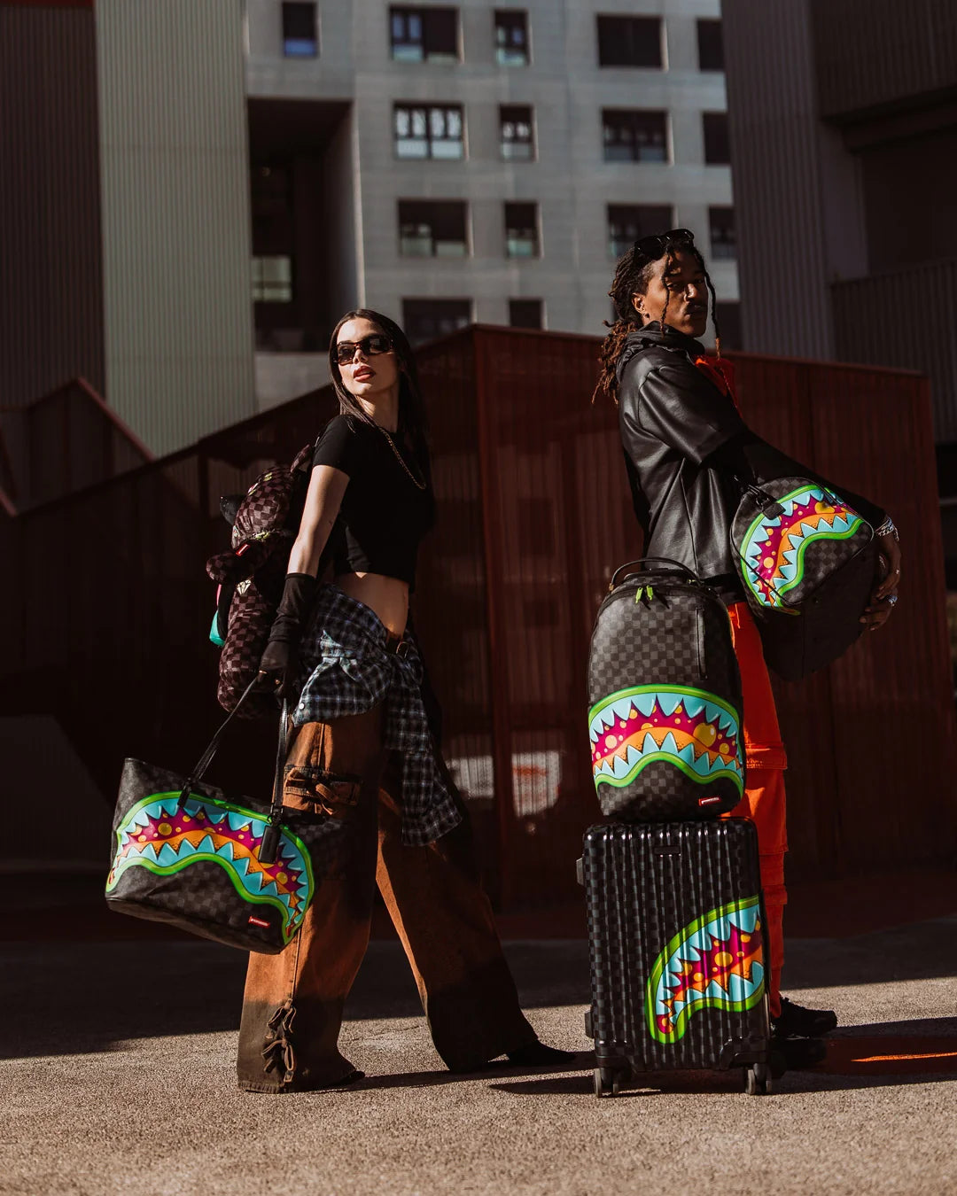 SLIME TAKEOVER HARD SHELL CARRY-ON LUGGAGE