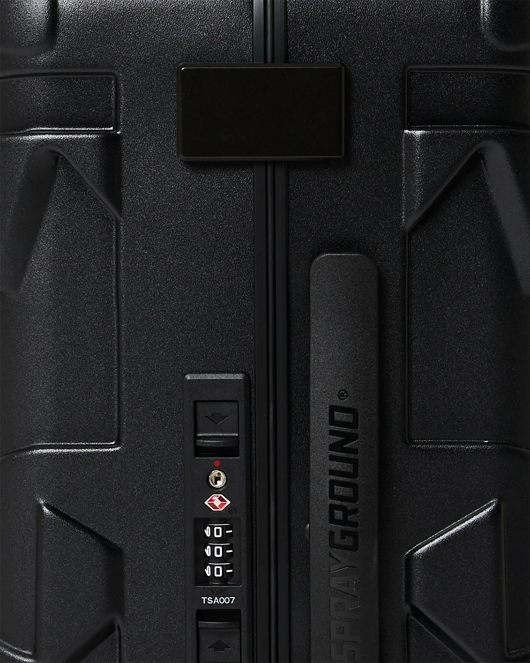 THE JOURNEY BEGINS SHARKITECTURE CARRY-ON LUGGAGE BLACK WITH EXTRA STICKERS