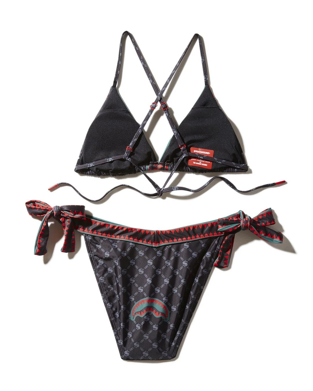 MIDNIGHT MONEY PATTERN BIKINI