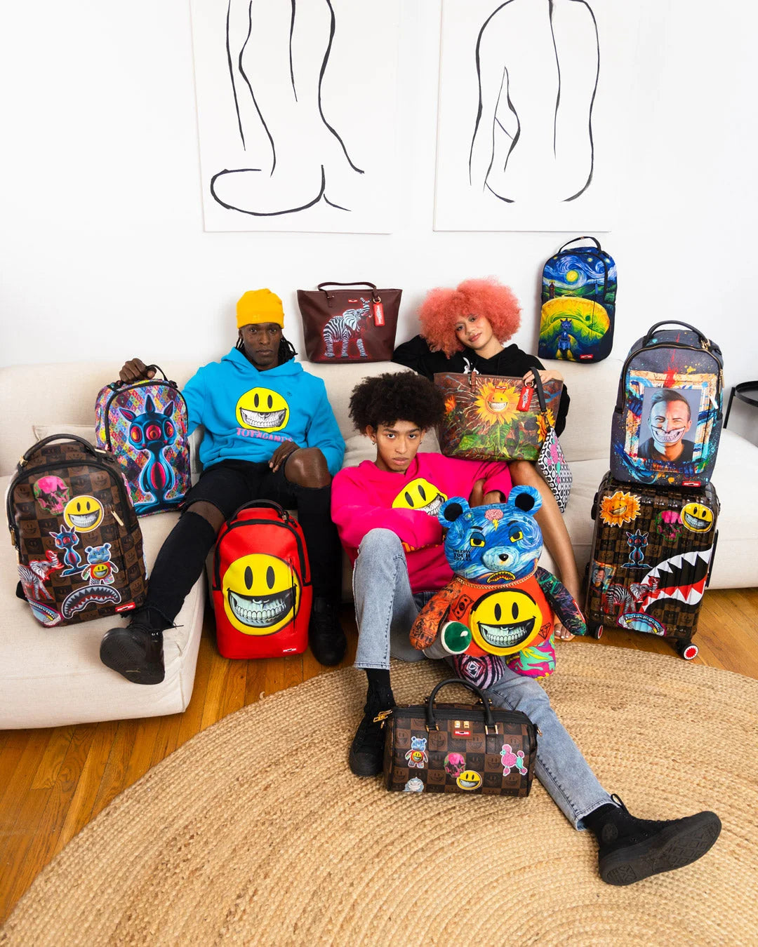 SMILE BIG GRIN RON ENGLISH COLLAB
