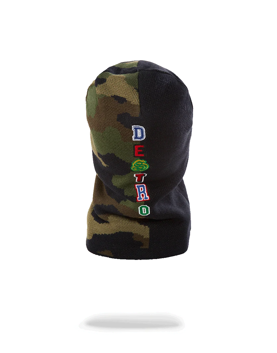 CAMO DESTROY SKI MASK
