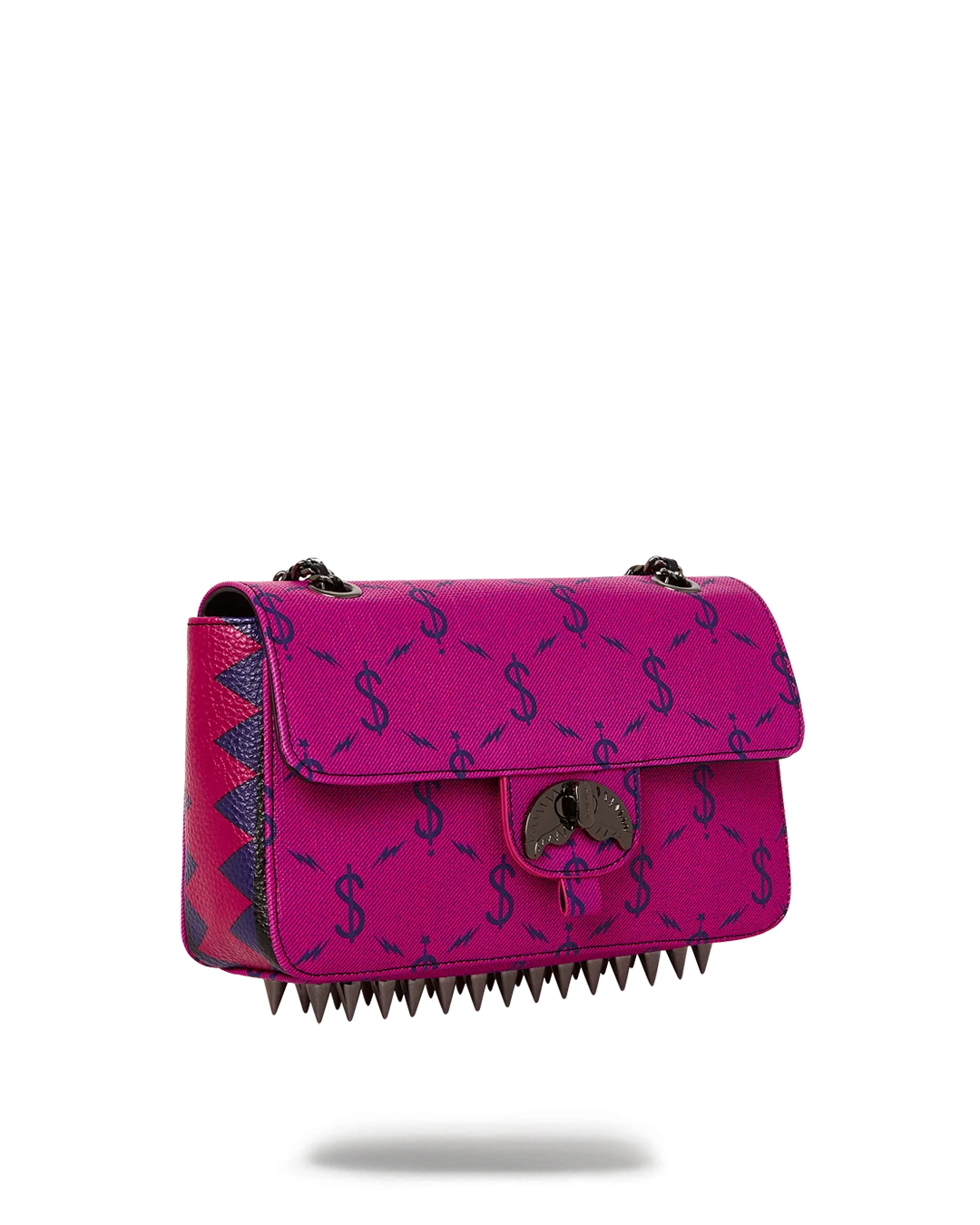 $NAPDRAGON GOLD CHAIN SHARK HANDBAG