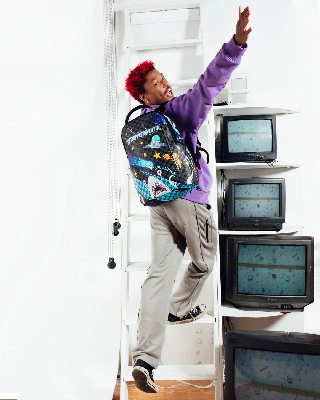 WTF ALIEN INVASION BACKPACK (DLXV)